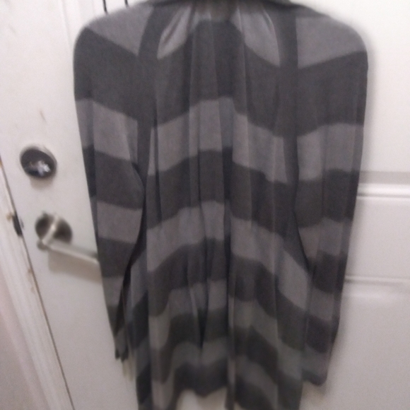 Calvin Klein striped long cardigan - Picture 3 of 3